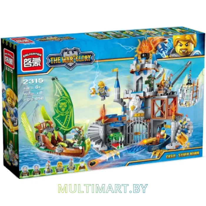 Конструктор Enlighten 2315 Замок и корабль